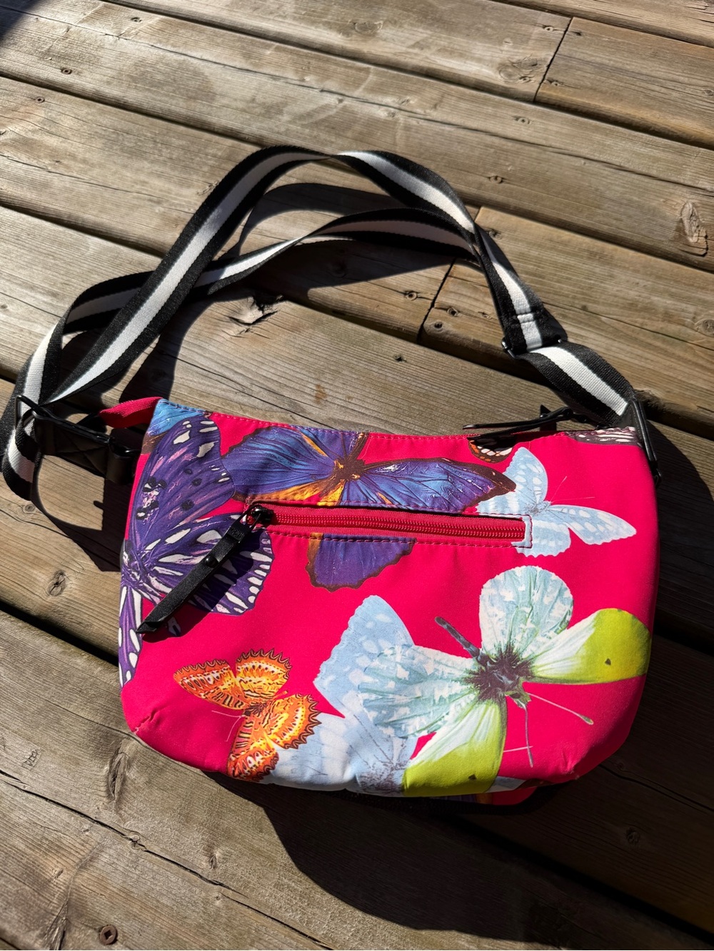 Spirit by KG&B Butterfly Floral Crossbody Bag - Picture 8 of 11